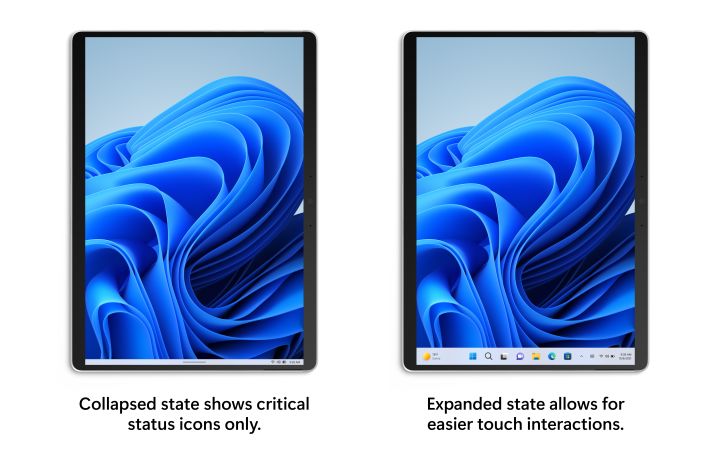 Surface pro升级到win11之后怎么切换到平板模式？